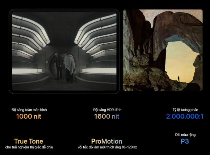 M&agrave;n h&igrave;nh Ultra Retina XDR