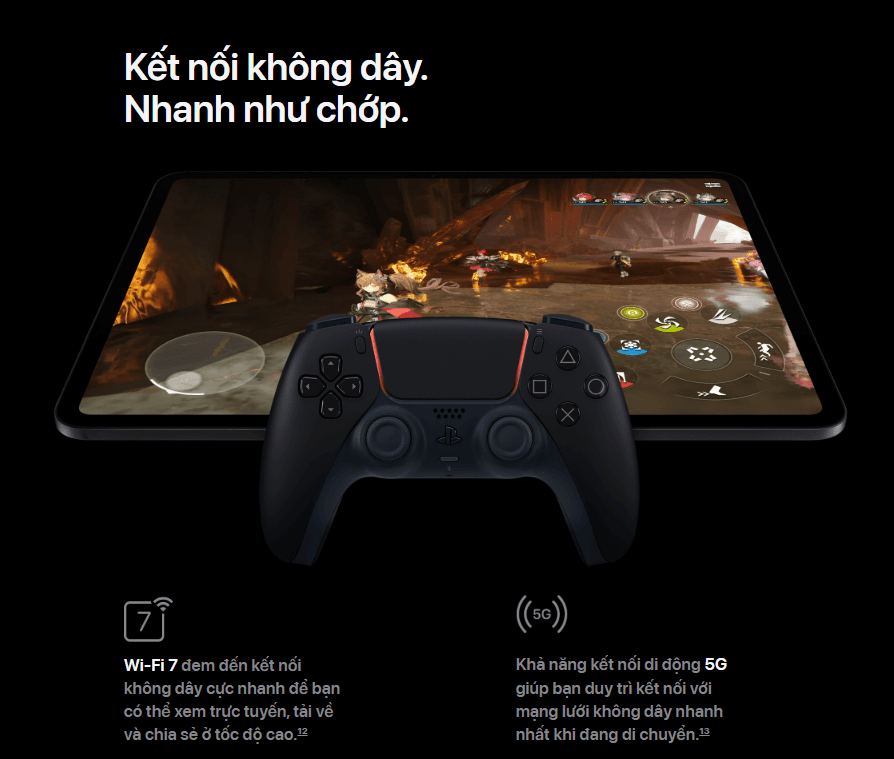 Kết nối cực nhanh với Wi-Fi 7 v&agrave; 5G