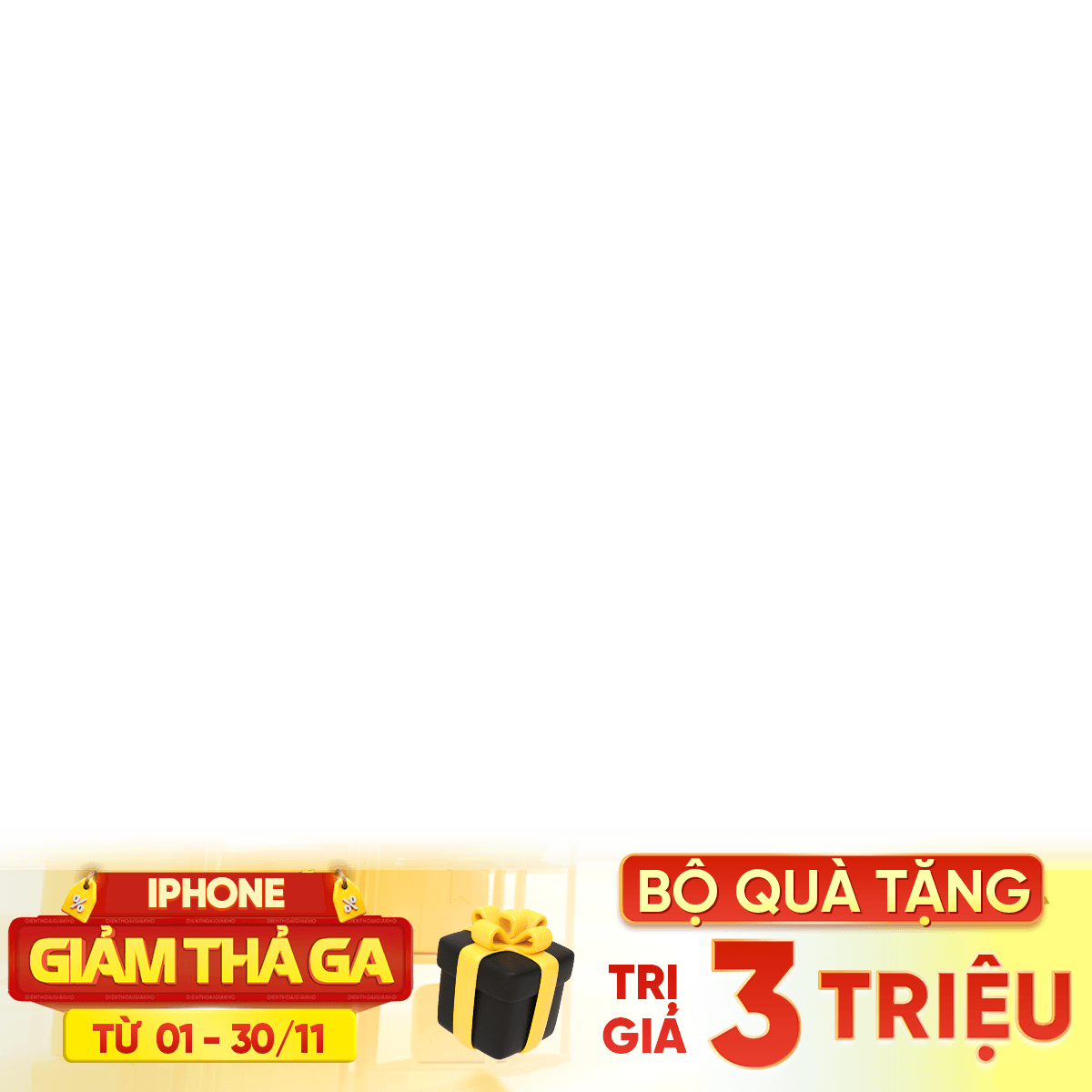 Bộ quà tặng 3 triệu - iPhone series cũ