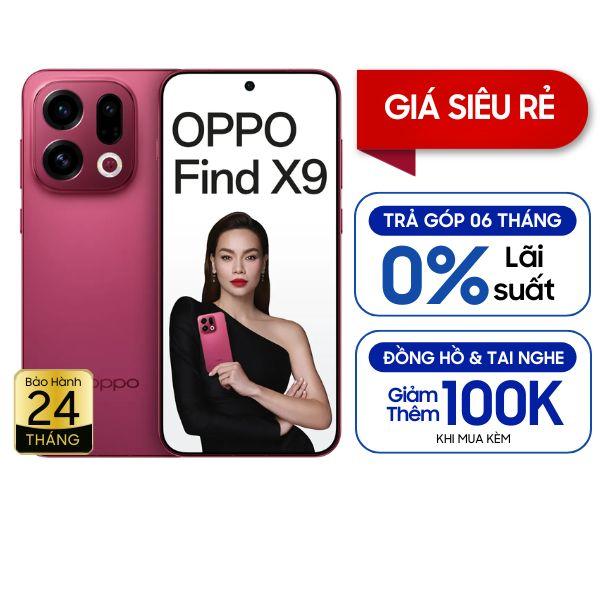 Oppo Find X9 5G 16GB/512GB  Chính Hãng