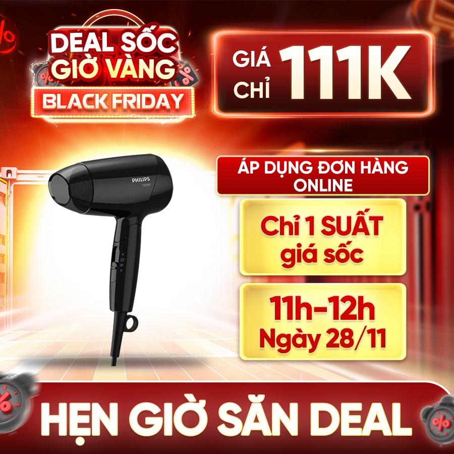 Máy Sấy Tóc Gấp Gọn Philips BHC010/10 Chính Hãng