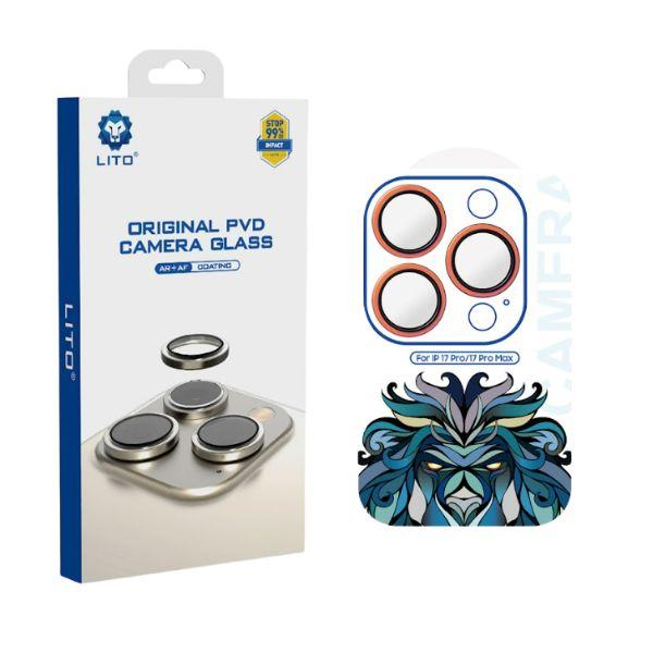 Miếng Dán Bảo Vệ Camera LITO Viền Kim Loại Màu Cao Cấp Cho iPhone 17 Pro|17 Pro Max