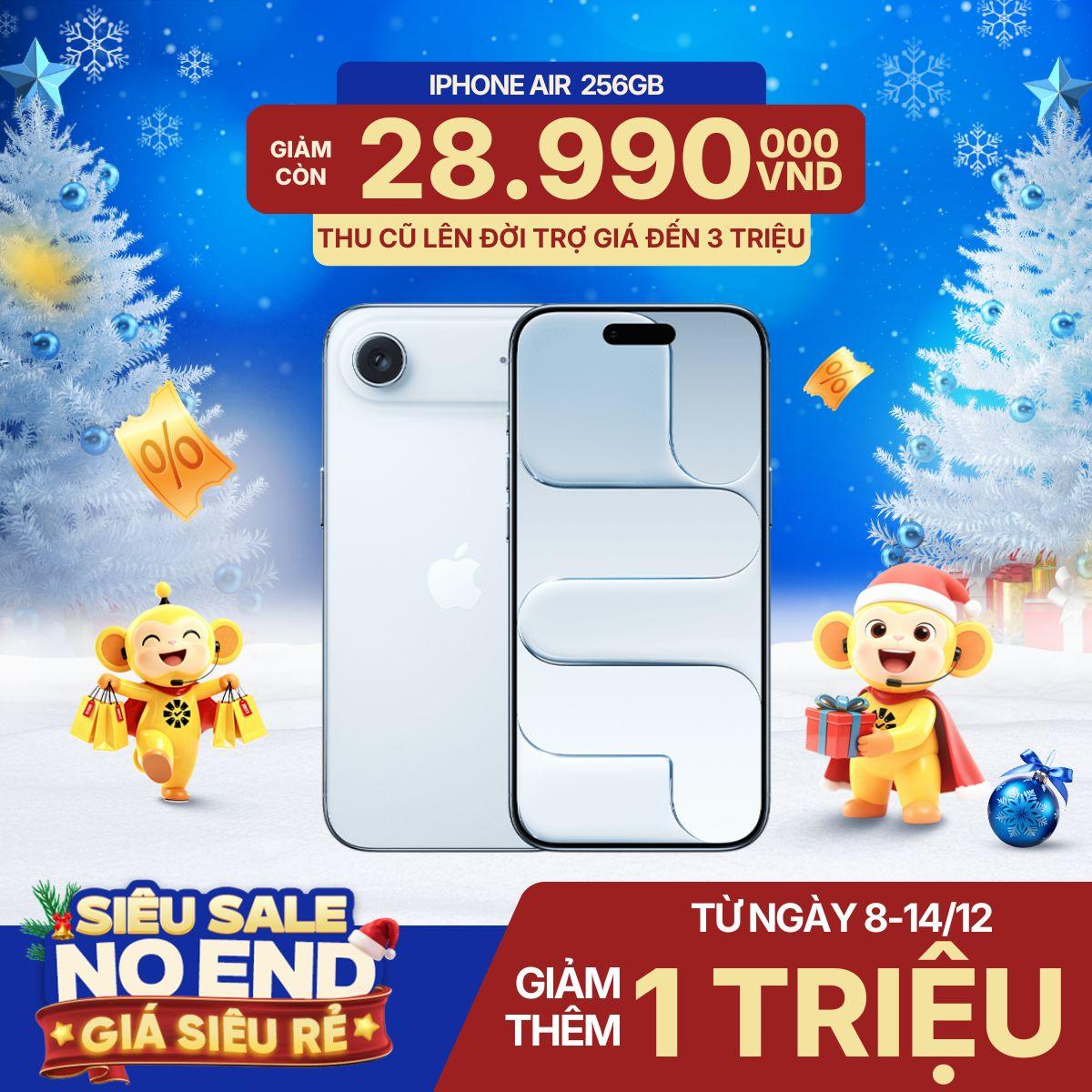 iPhone Air 256GB | Chính Hãng Apple Việt Nam