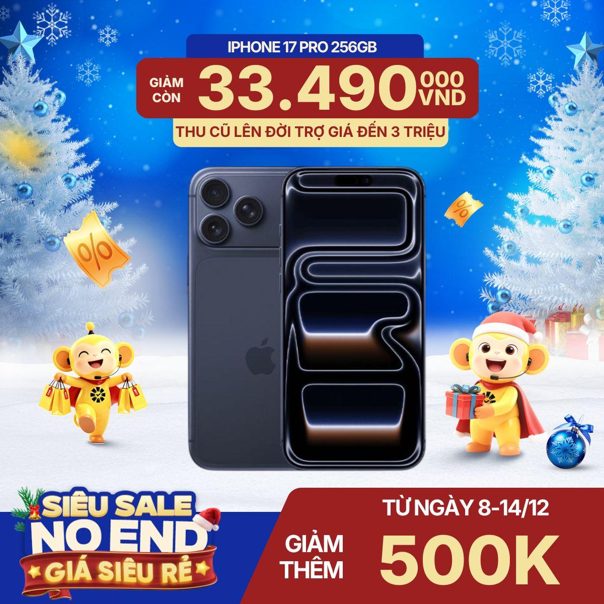 iPhone 17 Pro 256GB | Chính Hãng Apple Việt Nam