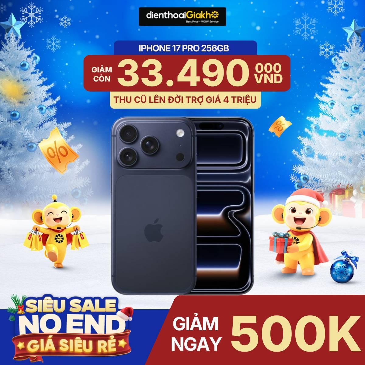 iPhone 17 Pro 256GB | Chính Hãng Apple Việt Nam