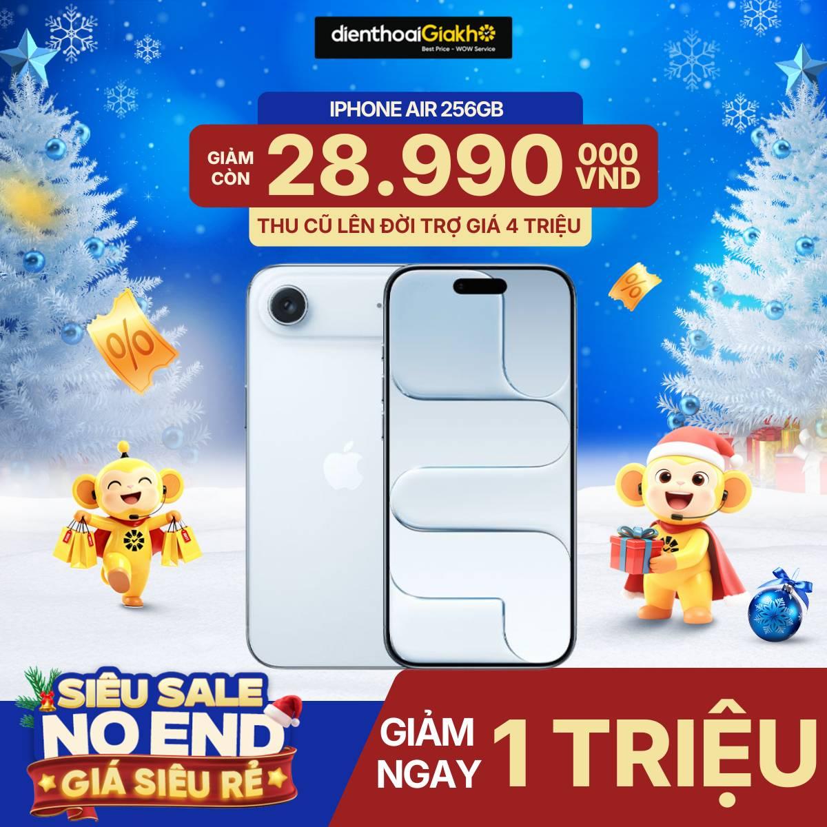 iPhone Air 256GB | Chính Hãng Apple Việt Nam