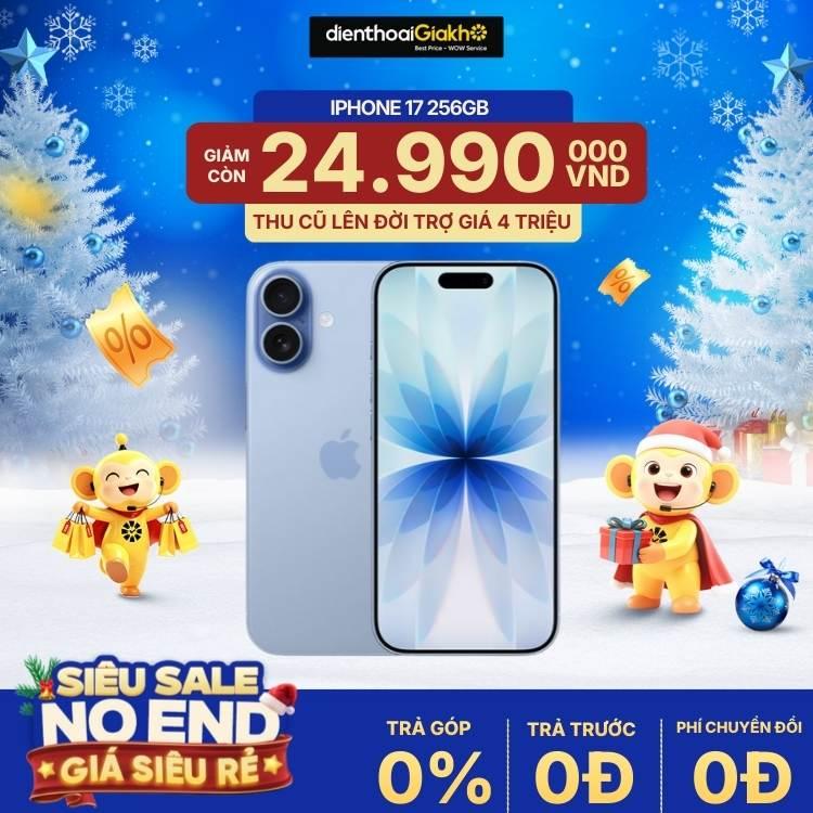 iPhone 17 256GB | Chính Hãng Apple Việt Nam