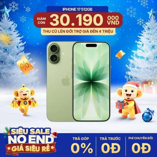 iPhone 17 512GB | Chính Hãng Apple Việt Nam