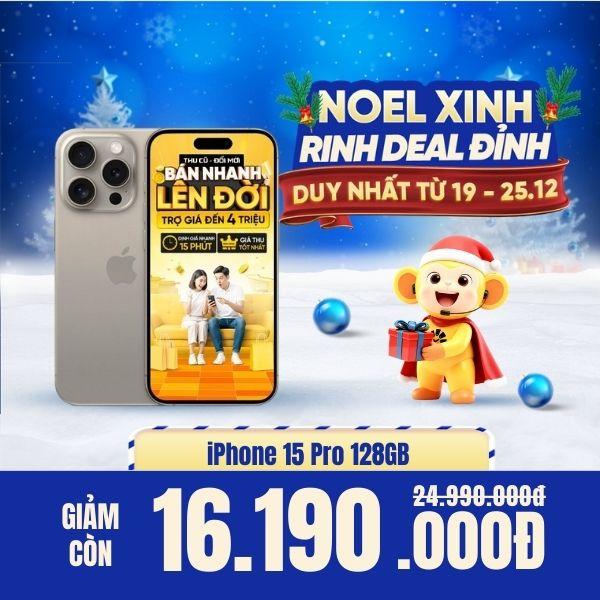 iPhone 15 Pro 128GB Cũ 99%