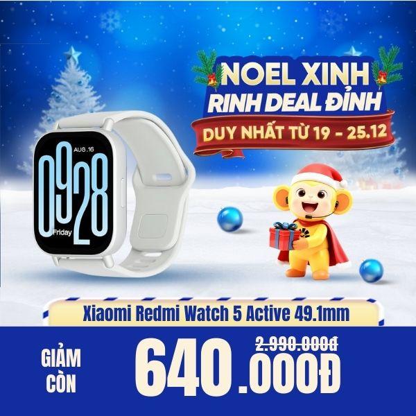 Đồng hồ thông minh Xiaomi Redmi Watch 5 Active 49.1mm Chính Hãng