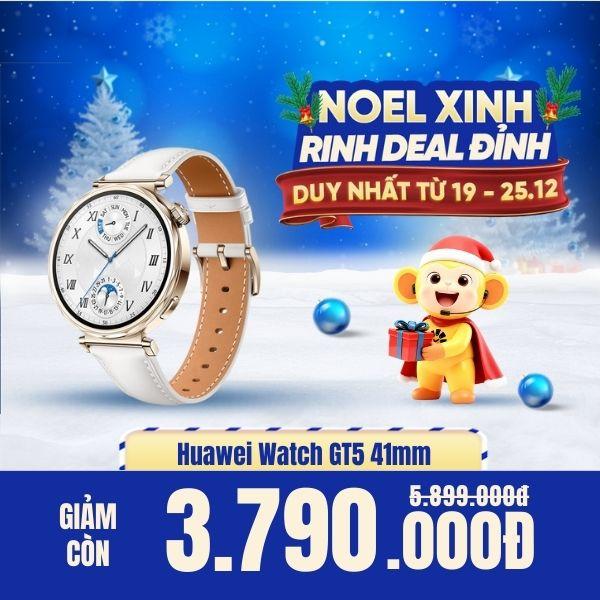 Đồng hồ thông minh Huawei Watch GT5 41mm - Dây da