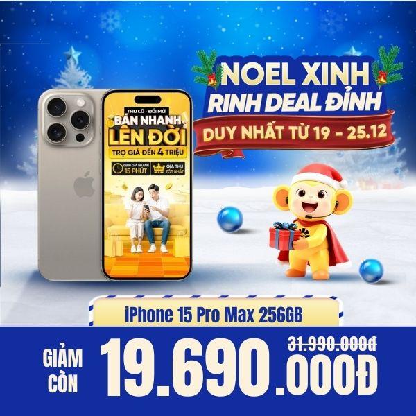 iPhone 15 Pro Max 256GB Cũ 99%