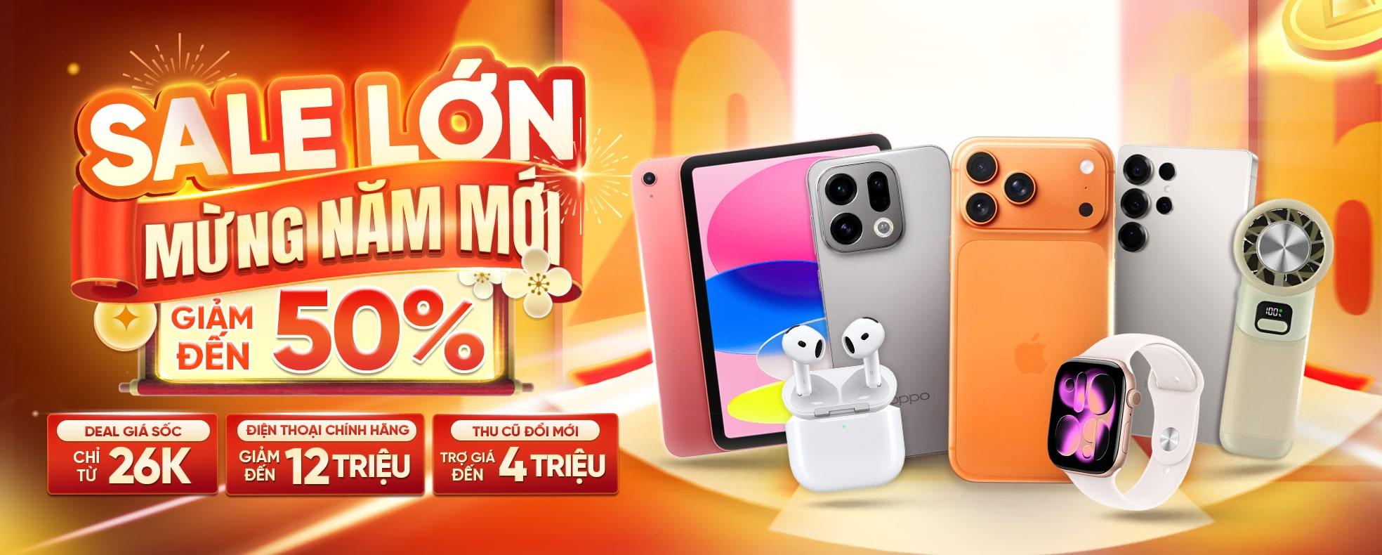 sale lon mung nam moi