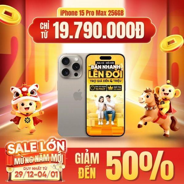 iPhone 15 Pro Max 256GB Cũ 99%