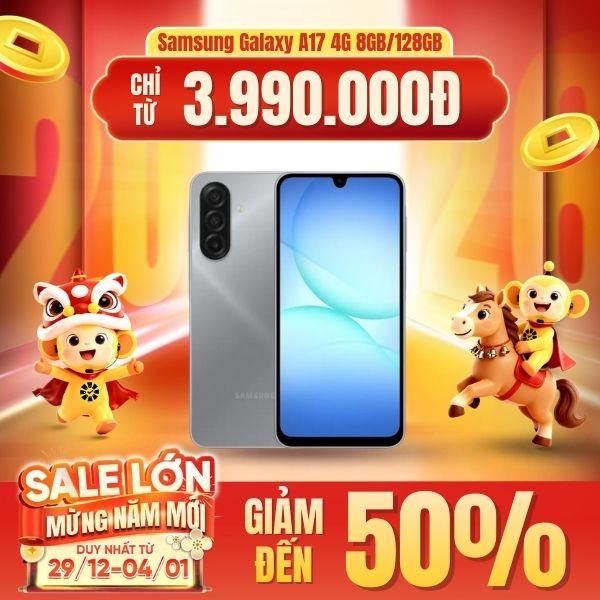 Samsung Galaxy A17 4G 8GB/128GB Chính Hãng BHĐT