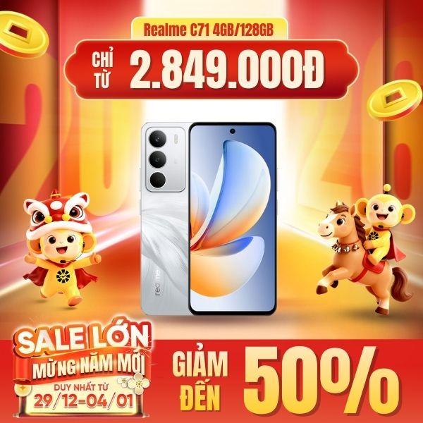 Realme C71 4GB/128GB Chính Hãng