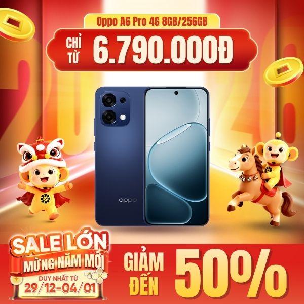 Oppo A6 Pro 4G 8GB/256GB Chính Hãng