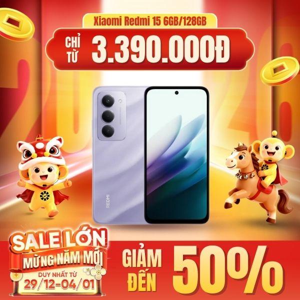 Xiaomi Redmi 15 6GB/128GB Chính Hãng 