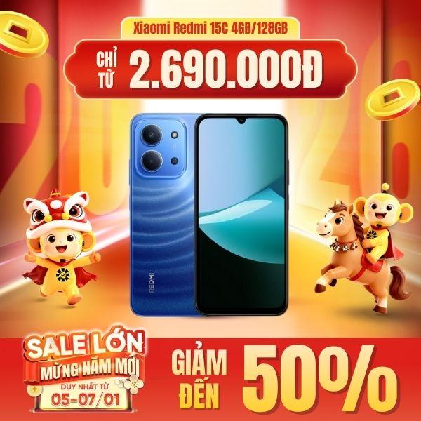 Xiaomi Redmi 15C 4GB/128GB Chính Hãng