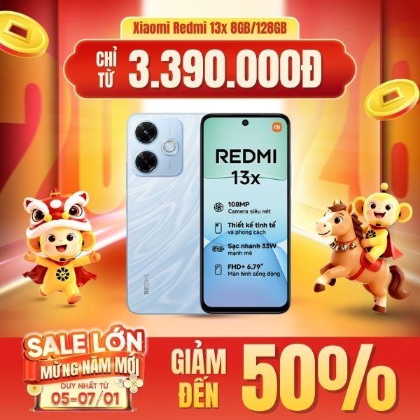 Xiaomi Redmi 13x 8GB/128GB Chính Hãng