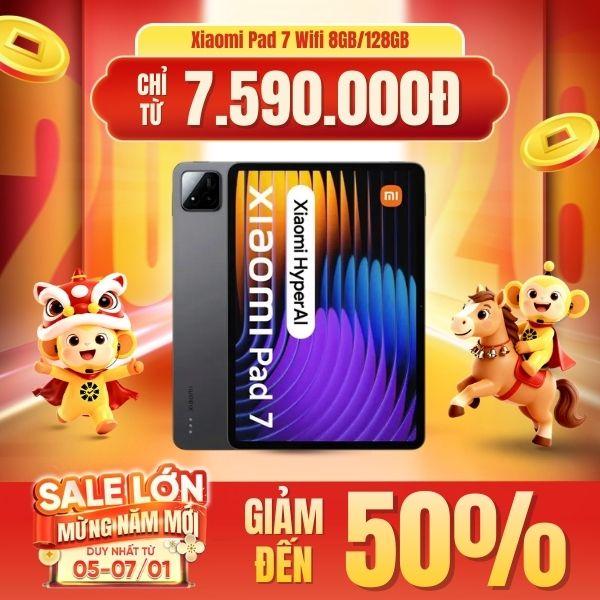 Xiaomi Pad 7 Wifi 8GB/128GB Chính Hãng