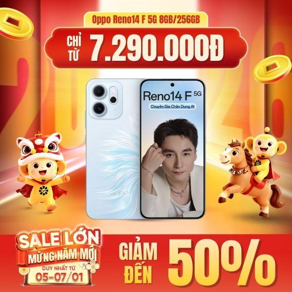 Oppo Reno14 F 5G 8GB/256GB Chính Hãng 