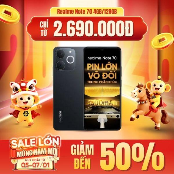 Realme Note 70 4GB/128GB Chính Hãng 