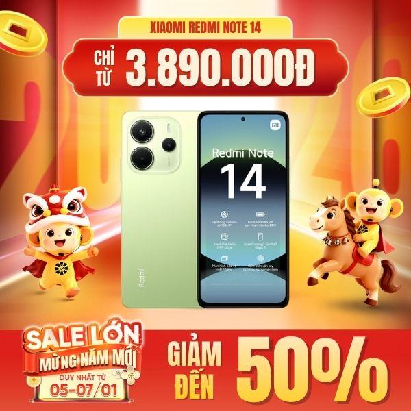 Xiaomi Redmi Note 14 6GB/128GB Chính Hãng