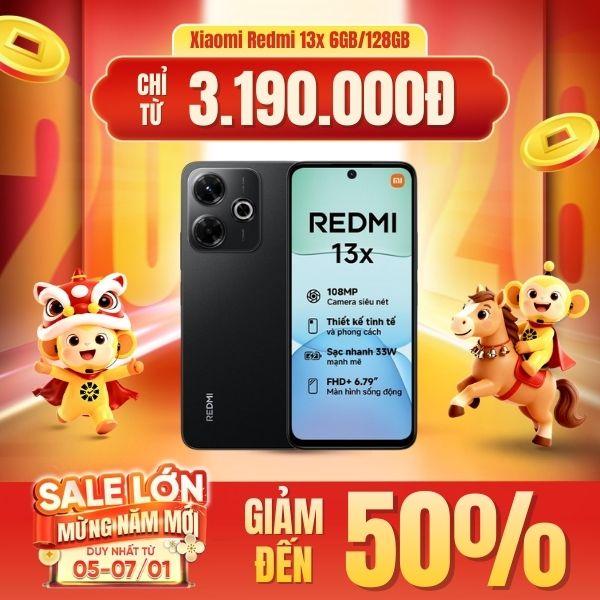 Xiaomi Redmi 13x 6GB/128GB Chính Hãng