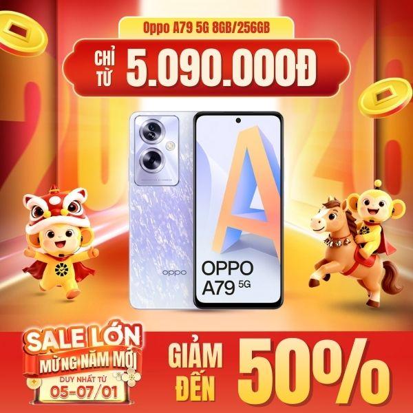 Oppo A79 5G 8GB/256GB Chính Hãng