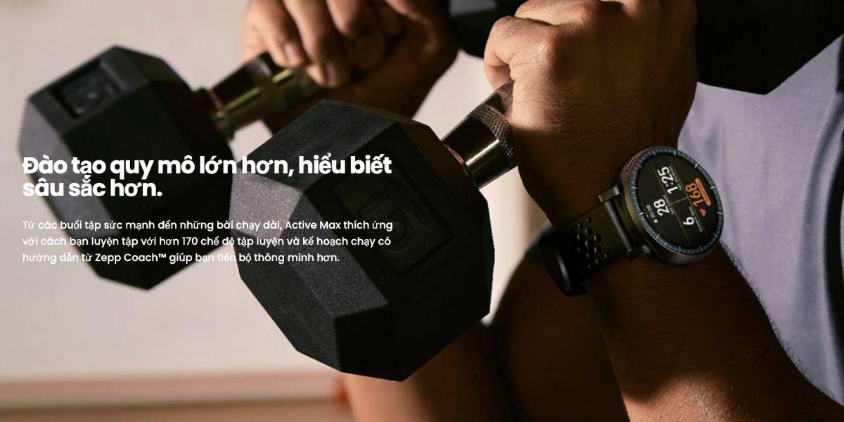 Đồng Hồ Thông Minh Amazfit Active Max Chính Hãng