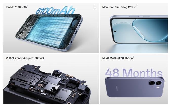 Oppo A6t 4GB 64GB