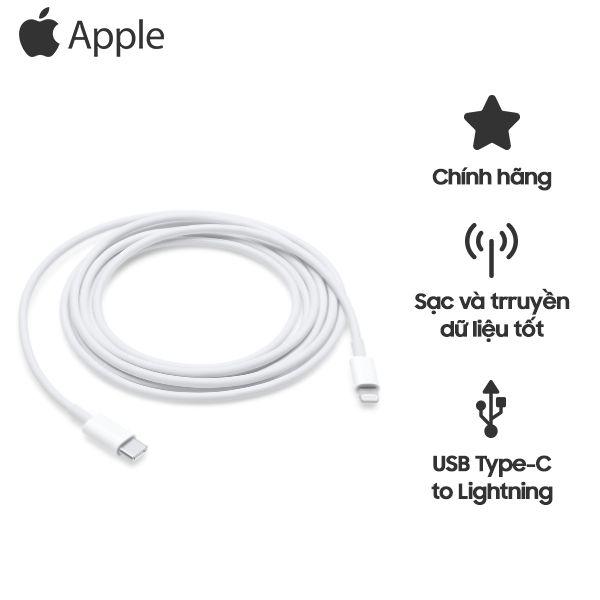 Cáp Sạc Apple USB-C To Lightning 2m MW2R3 Chính Hãng