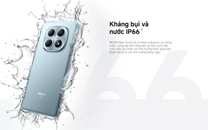 Kh&aacute;ng bụi nước IP66