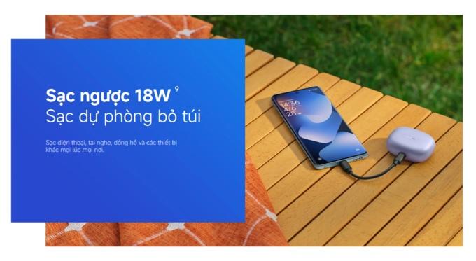 Sạc ngược 18W