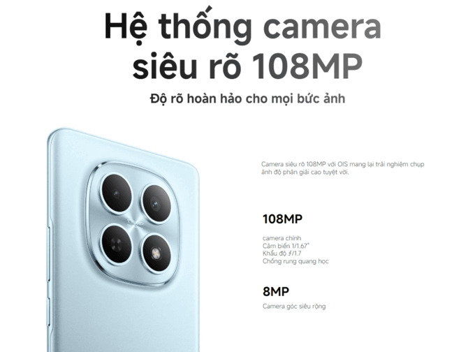Camera 108MP OIS r&otilde; n&eacute;t