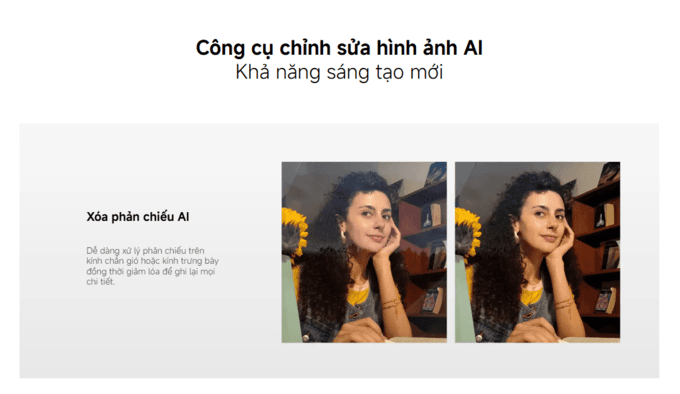 C&ocirc;ng cụ chỉnh sửa ảnh AI