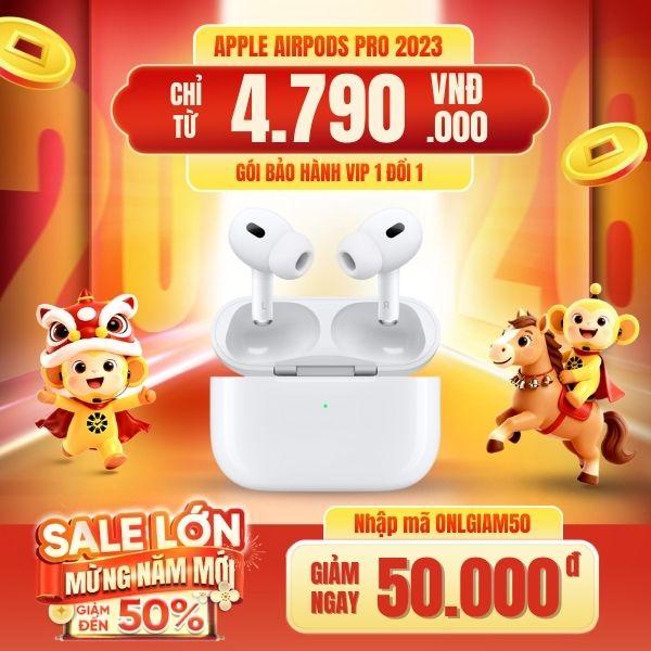Tai nghe Apple AirPods Pro 2 2023 (USB-C) - Chính hãng VN