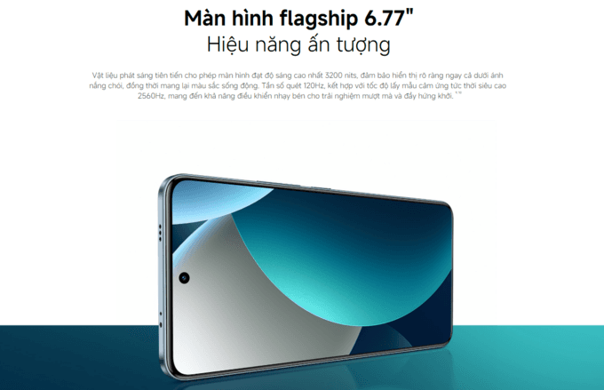 M&agrave;n h&igrave;nh AMOLED FHD+ 6.77 inch