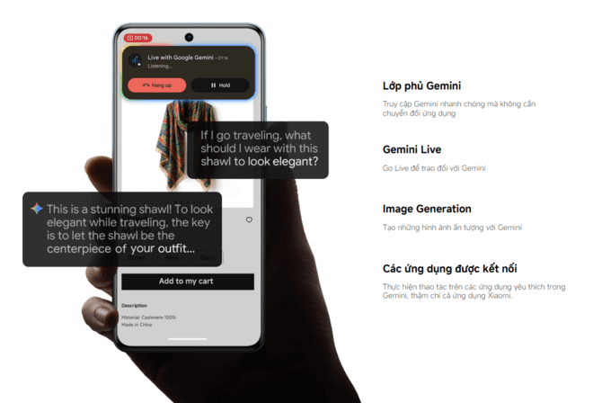 Gemini &ndash; trợ l&yacute; AI c&aacute; nh&acirc;n từ Google