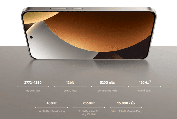 M&agrave;n h&igrave;nh CrystalRes AMOLED 6.83&rdquo; 1.5K&nbsp;