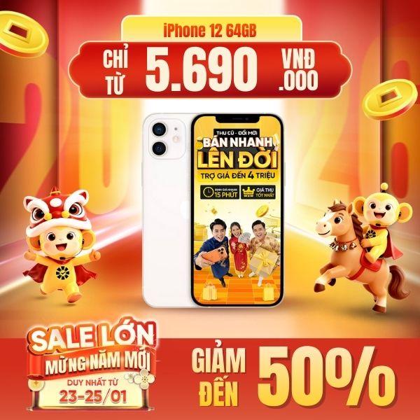 iPhone 12 64GB Cũ 99%
