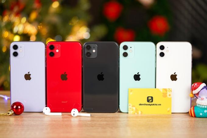 thiết kế m&aacute;y iPhone 11 64GB Likenew
