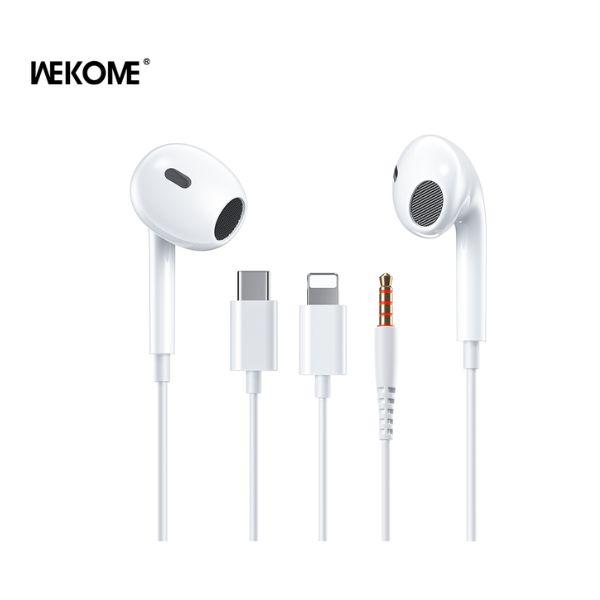 Tai Nghe Có Dây WEKOME YA18 Jack 3.5mm Chính Hãng