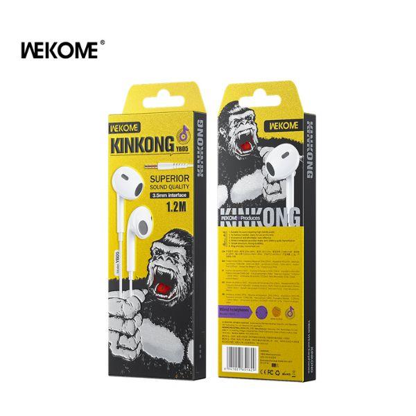 Tai Nghe Có Dây WEKOME YA18 Jack 3.5mm Chính Hãng