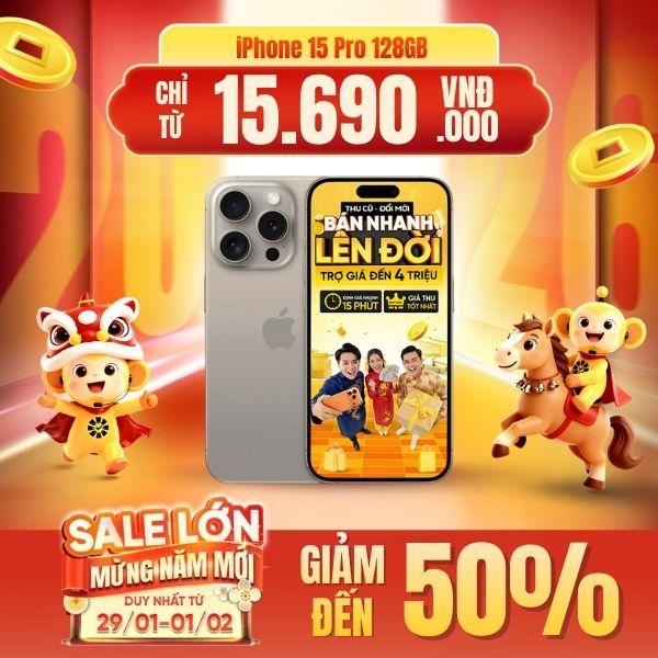 iPhone 15 Pro 128GB Cũ 99%