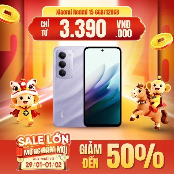 Xiaomi Redmi 15 6GB/128GB Chính Hãng 