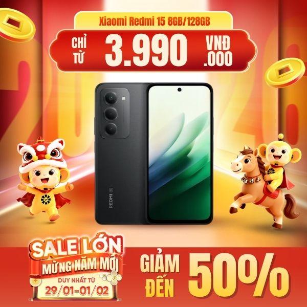 Xiaomi Redmi 15 8GB/128GB Chính Hãng