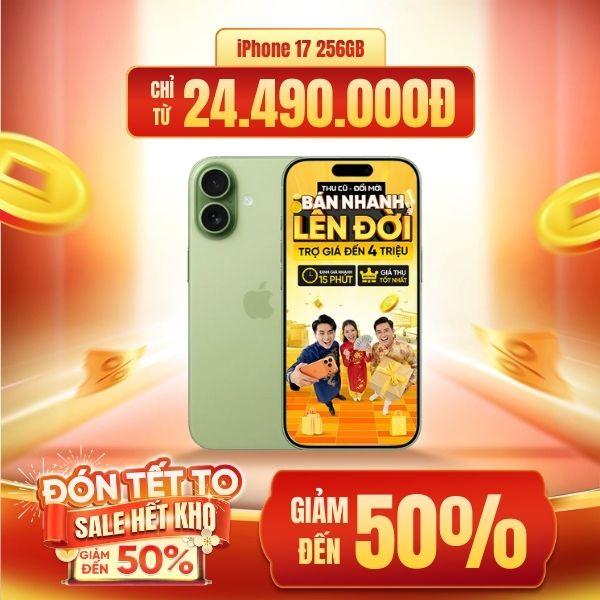 iPhone 17 256GB | Chính Hãng Apple Việt Nam