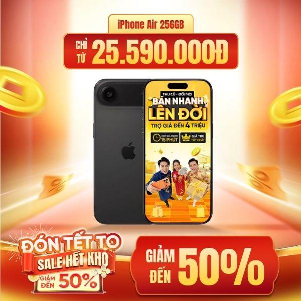 iPhone Air 256GB | Chính Hãng Apple Việt Nam
